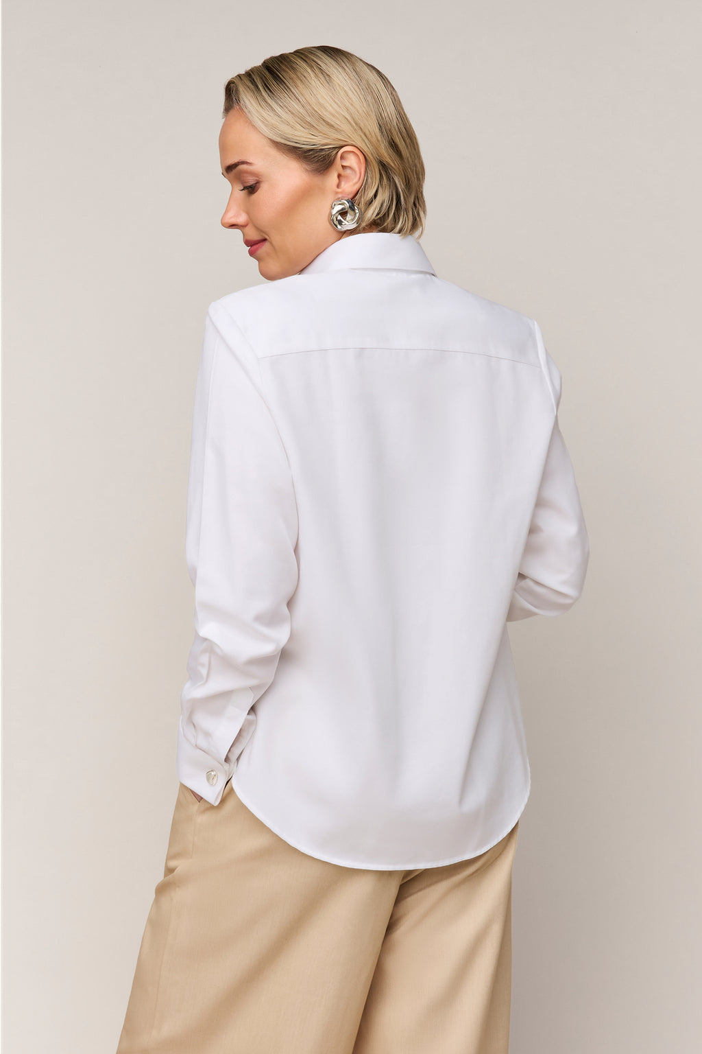 Damesblouse Regular Fit - Dubbele Manchet