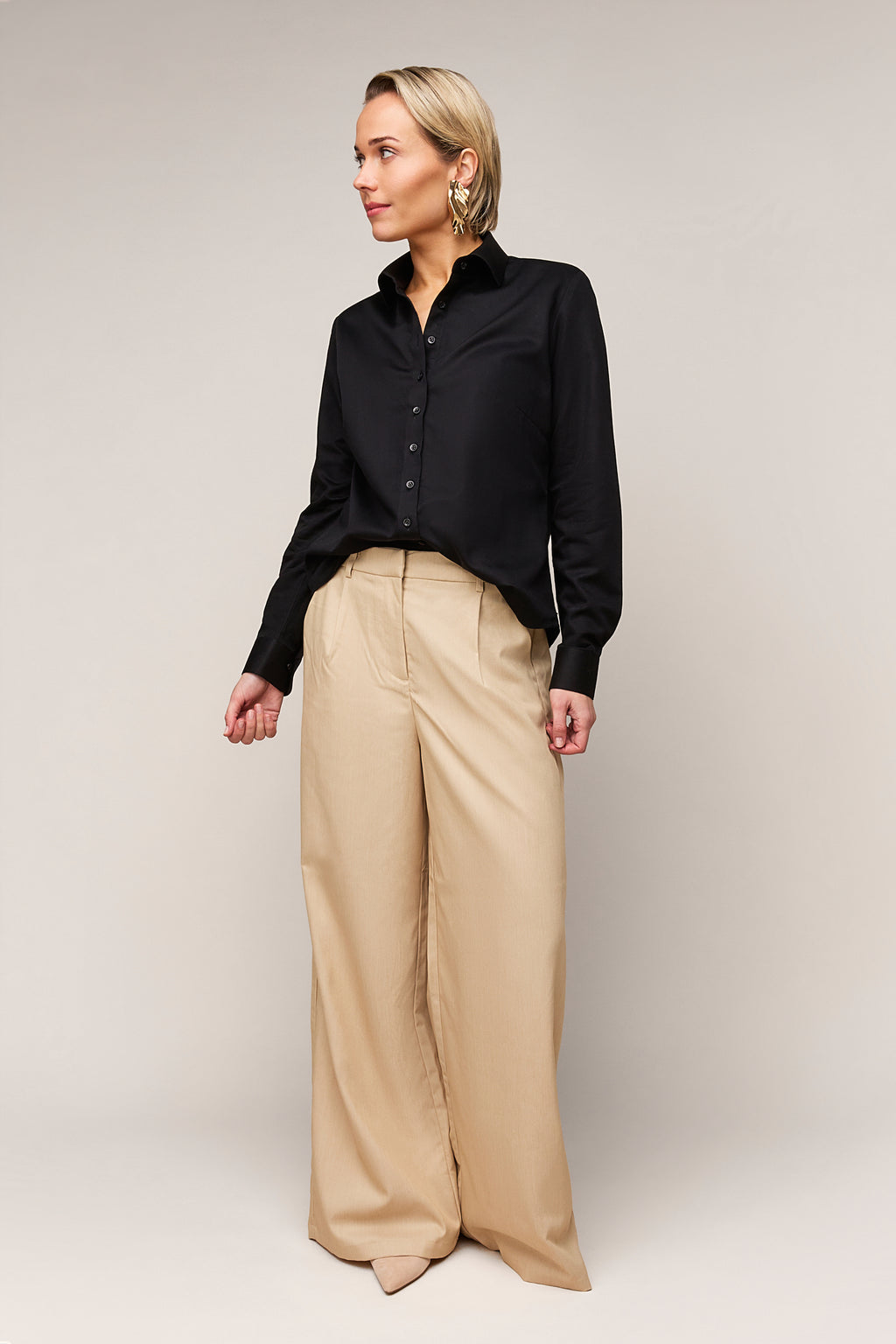 Damesblouse Regular Fit - Enkele Manchet