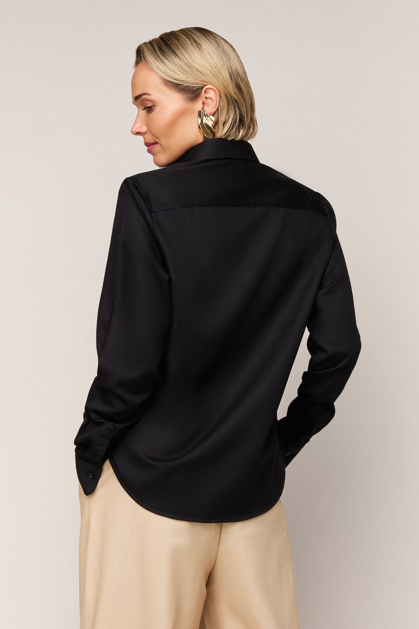 Damesblouse Regular Fit - Enkele Manchet