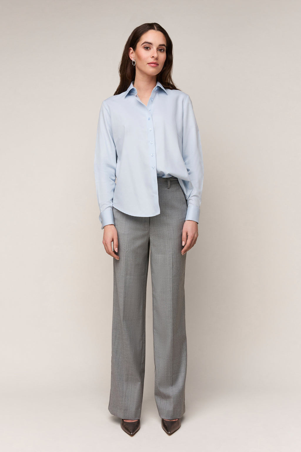 Damesblouse Regular Fit - Dubbele Manchet