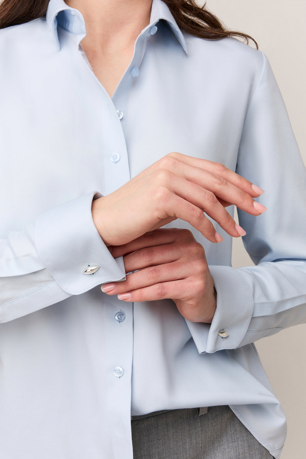 Damesblouse Regular Fit - Dubbele Manchet