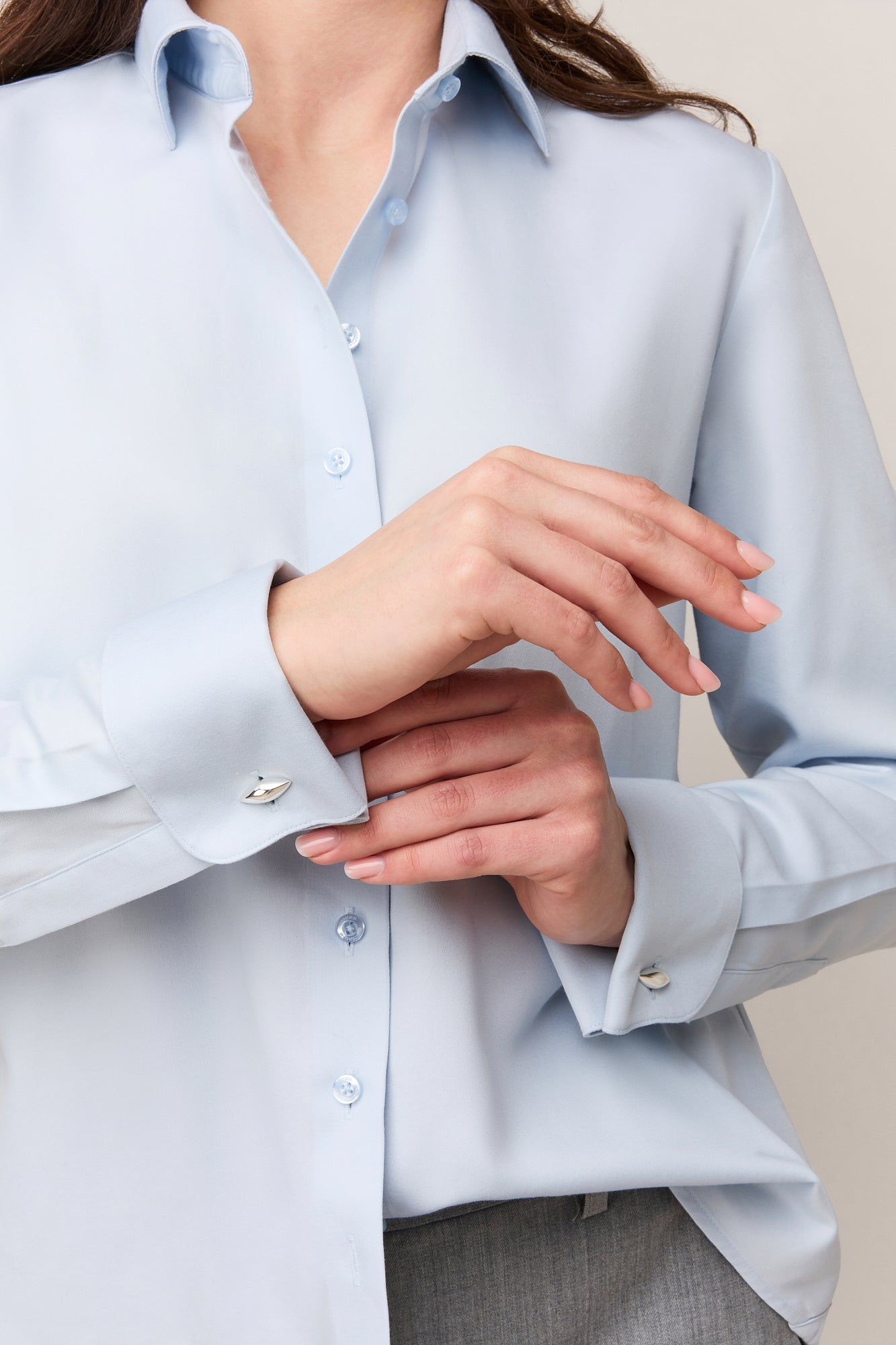 Damesblouse Regular Fit - Dubbele Manchet