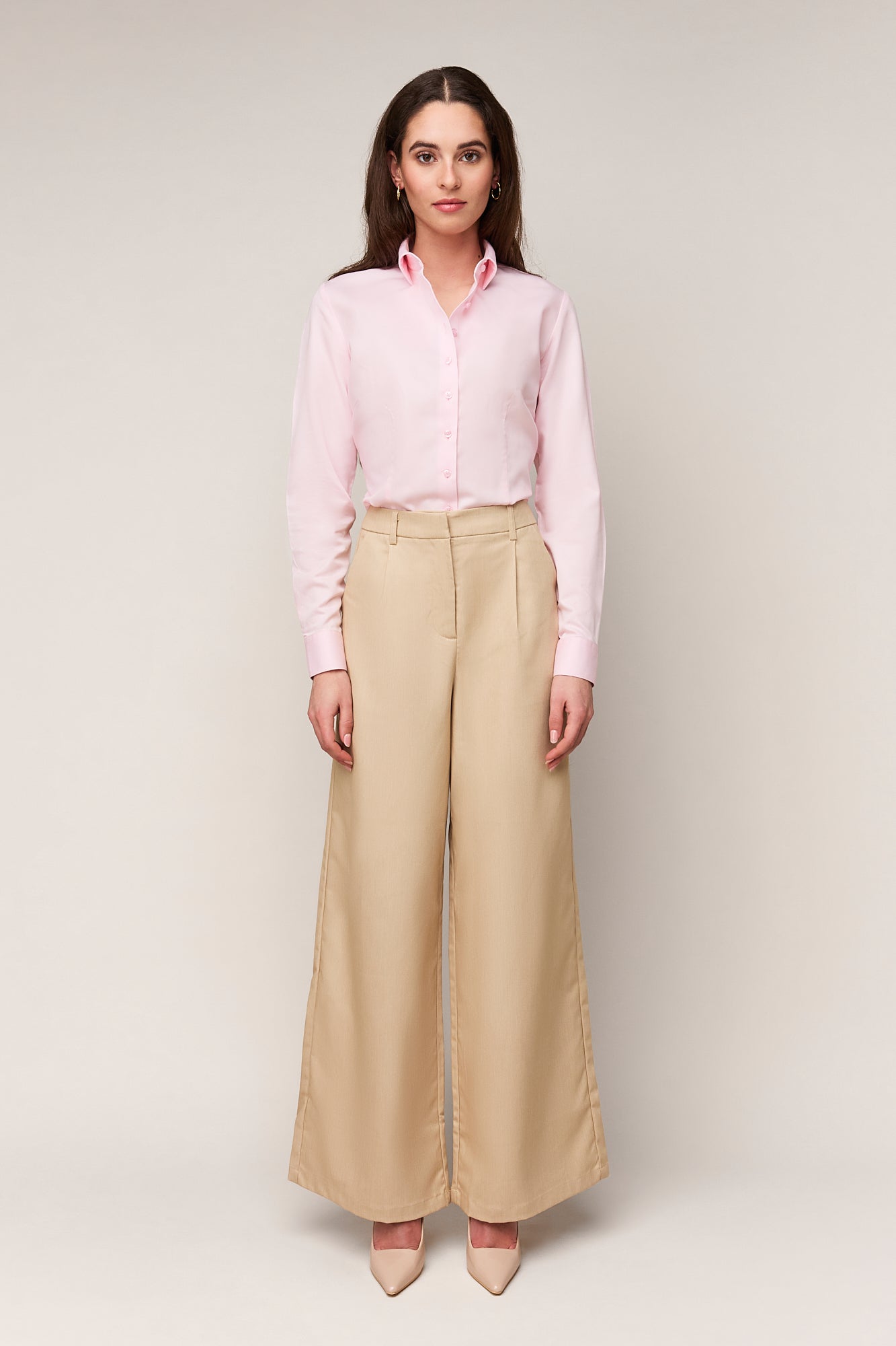 Damesblouse Slim Fit - Enkele Manchet