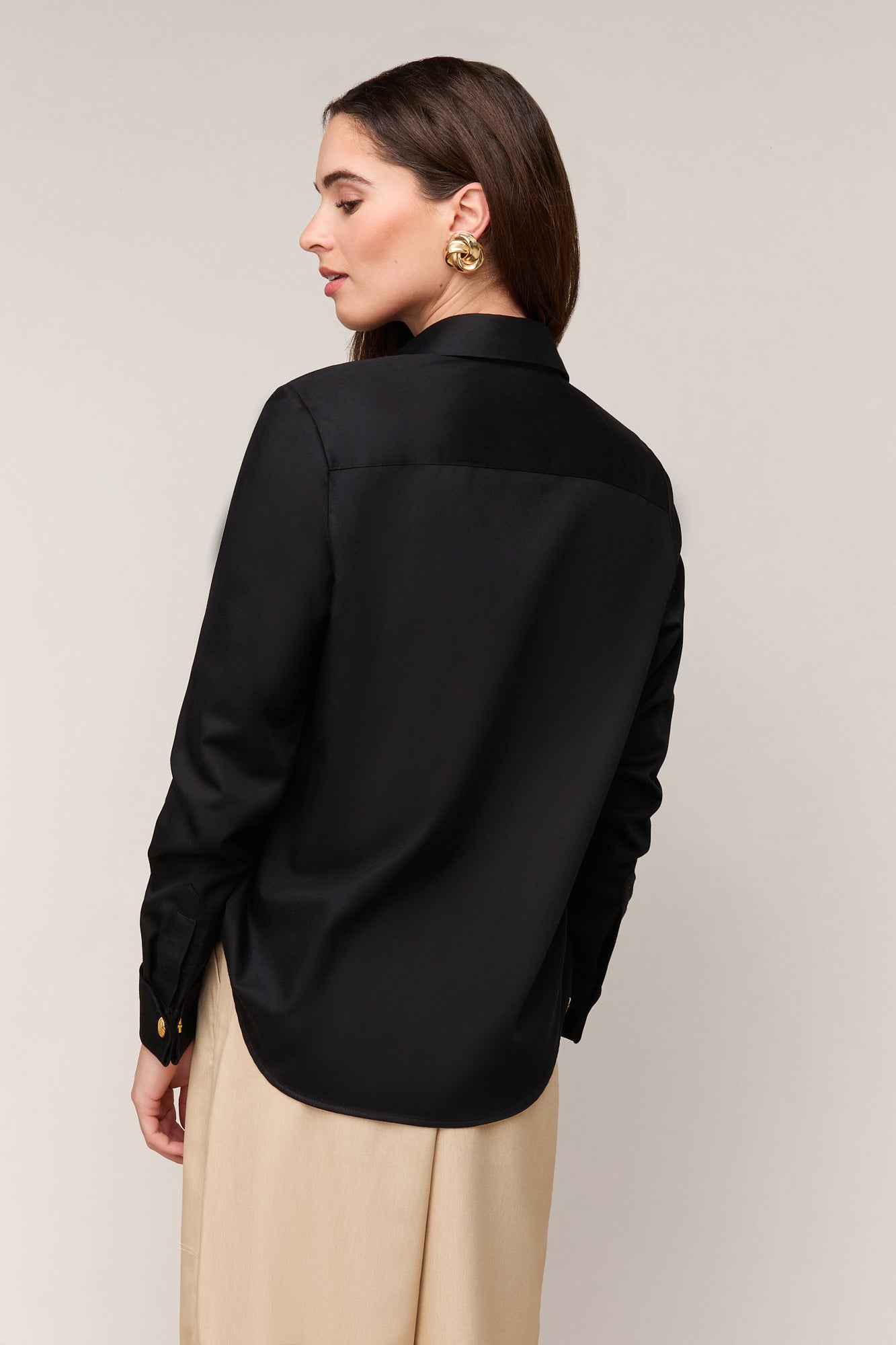 Damesblouse Regular Fit - Dubbele Manchet